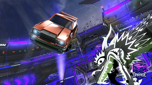 A Rocket League car design from Webzie10