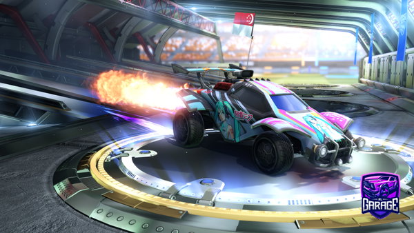 A Rocket League car design from Einoxity