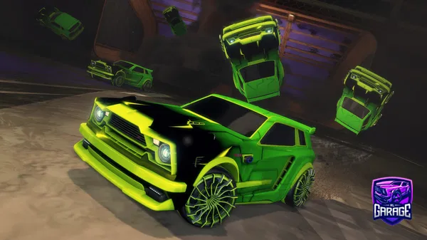 A Rocket League car design from Jam7820