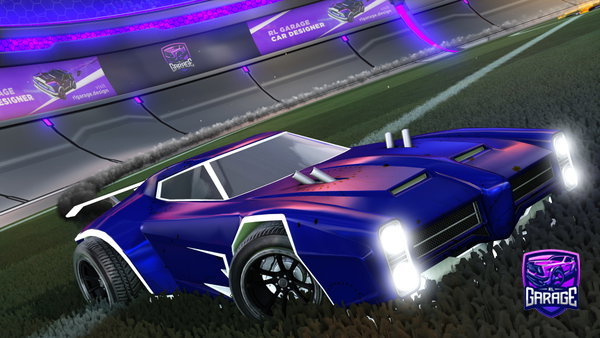 A Rocket League car design from IkBenCooler