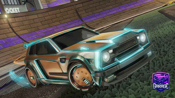 A Rocket League car design from XudiBTB2