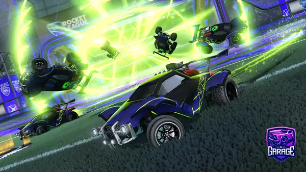 A Rocket League car design from Jeebozz