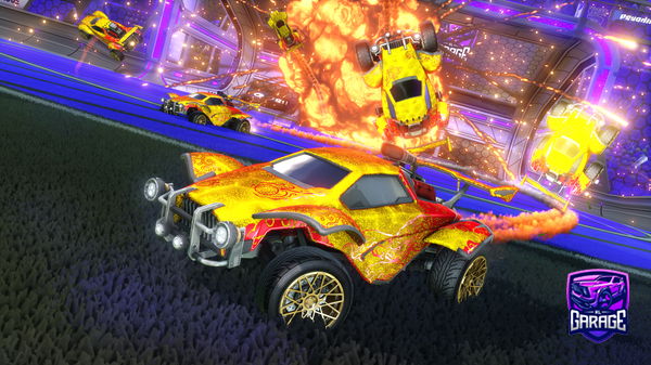 A Rocket League car design from lelusrex1234