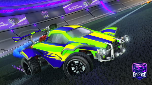 A Rocket League car design from Bilbo_Solteiro