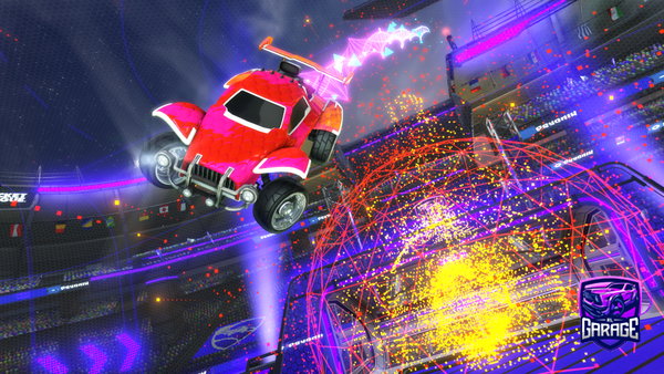 A Rocket League car design from ChasingWorm