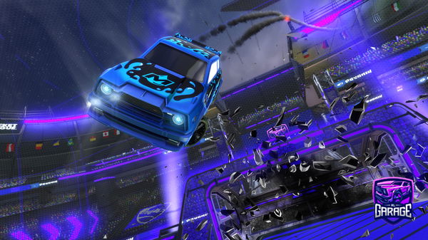 A Rocket League car design from Zephrick