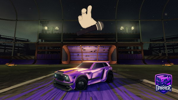 A Rocket League car design from GBElias