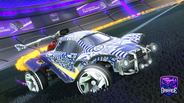 A Rocket League car design from ZenirisRL