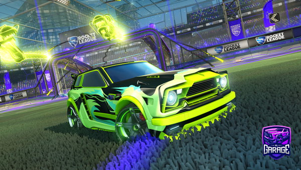A Rocket League car design from SKYROX_RAMBO