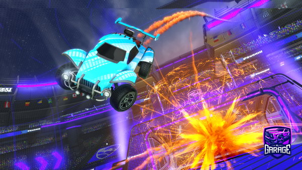 A Rocket League car design from Ppoorrguuy
