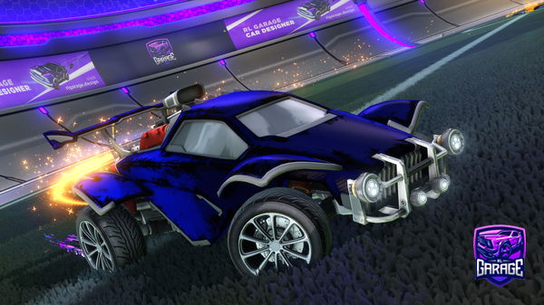 A Rocket League car design from VaveAtomic