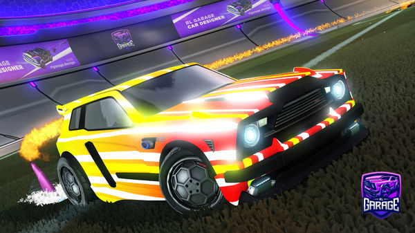 A Rocket League car design from SummerPineapplez