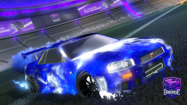 A Rocket League car design from Skilltrooper23