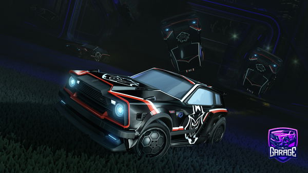 A Rocket League car design from daniracer23