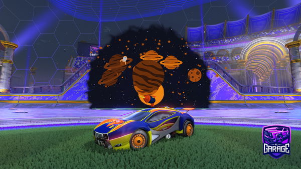 A Rocket League car design from irosario78