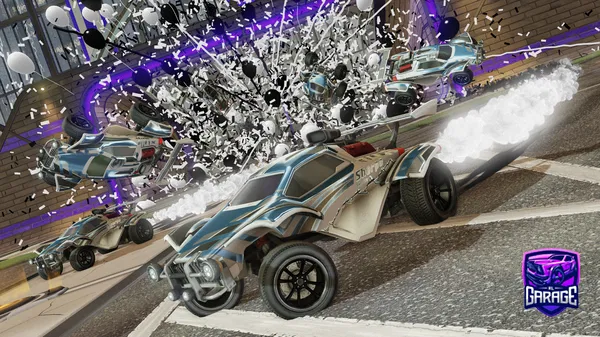 A Rocket League car design from Visual_Sound376