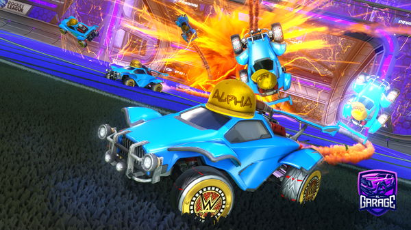 A Rocket League car design from FiNAL-ViLLAiN