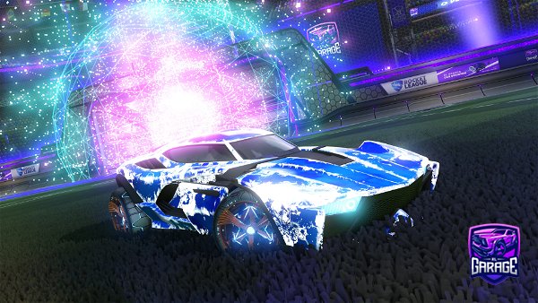 A Rocket League car design from grayPeople