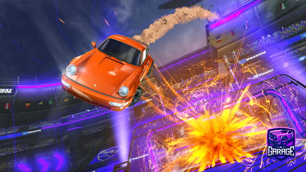 A Rocket League car design from AlexGiochi