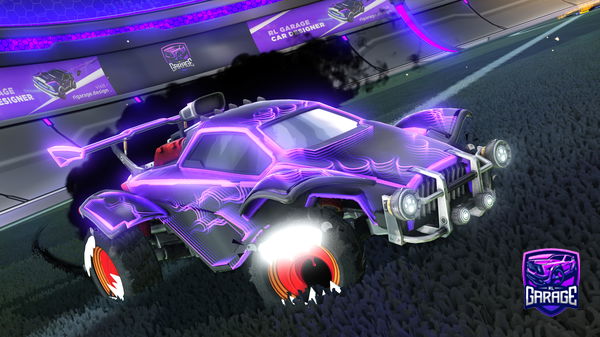 A Rocket League car design from hazardkill723