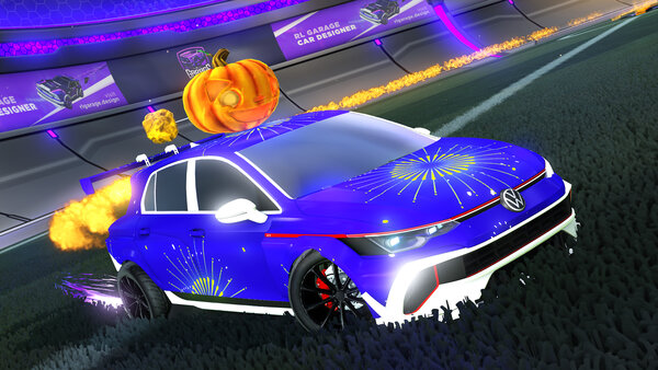 A Rocket League car design from KeeSkull81
