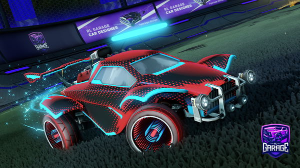 A Rocket League car design from Trev218650