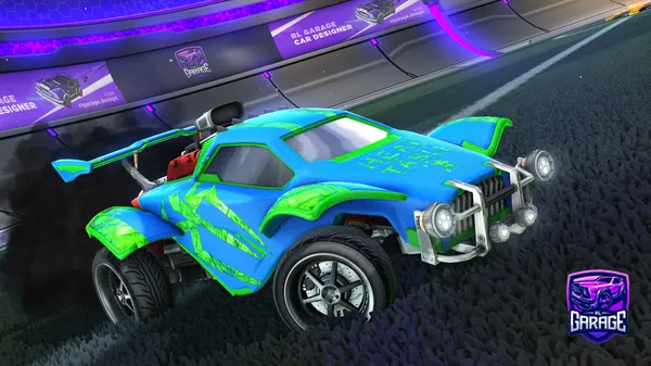 A Rocket League car design from NOTpvpnob3