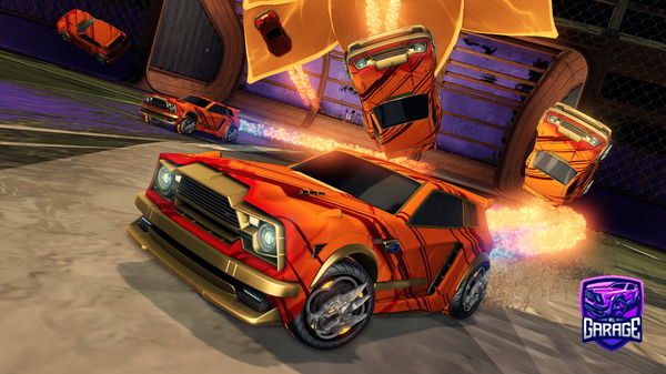 A Rocket League car design from toxicmuslirige