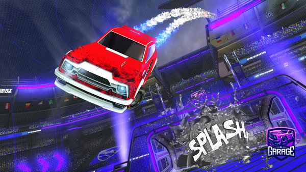 A Rocket League car design from TXRWildz