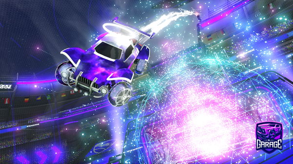 A Rocket League car design from WispyKiwi