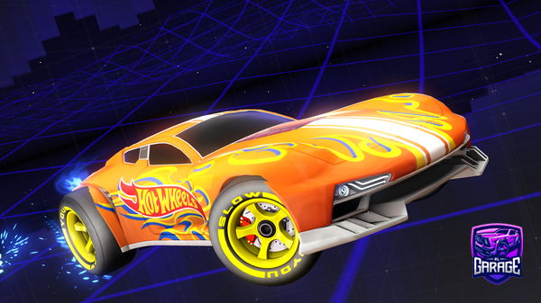 A Rocket League car design from VincillaPepsi