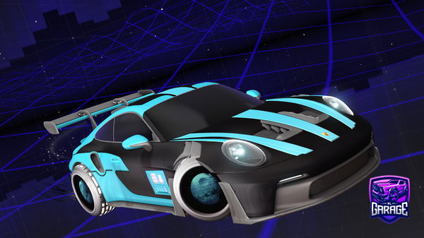 A Rocket League car design from JULA11