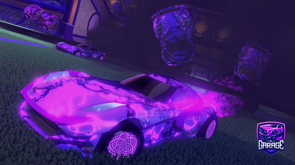A Rocket League car design from Damphedgehog406