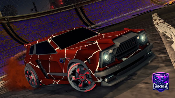 A Rocket League car design from Emriksolo14