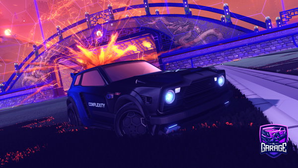A Rocket League car design from Coyote2192