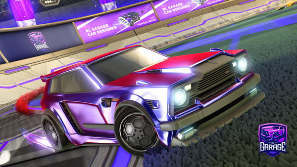 A Rocket League car design from TOYORU2