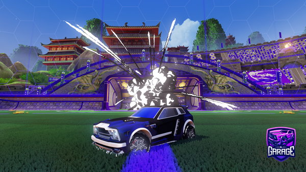A Rocket League car design from BADshroud9