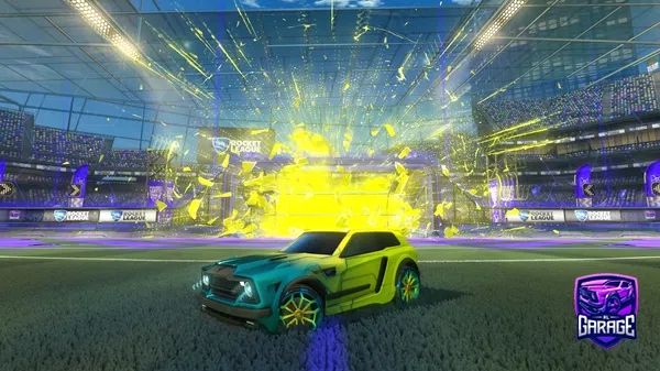 A Rocket League car design from GreenVDogFan