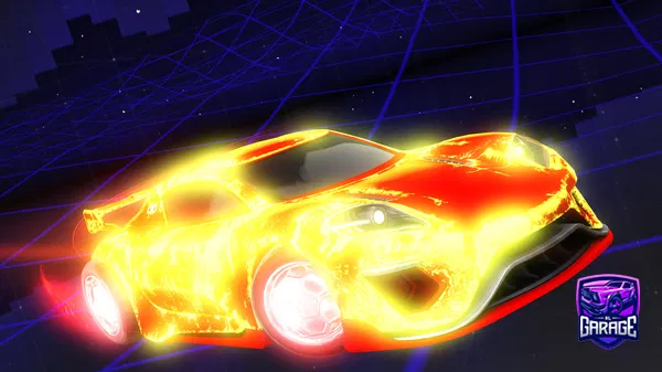 A Rocket League car design from Wingfeather