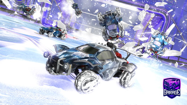 A Rocket League car design from Acrology