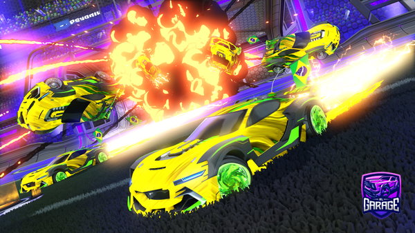 A Rocket League car design from LeandroNunes