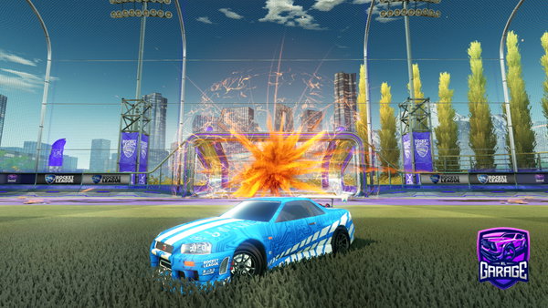 A Rocket League car design from GaudyPiranha1724