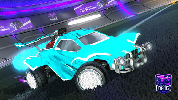 A Rocket League car design from YoshiDoesTax