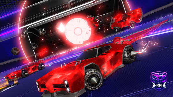 A Rocket League car design from TopBinner