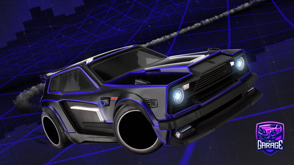 A Rocket League car design from 7hmooood77