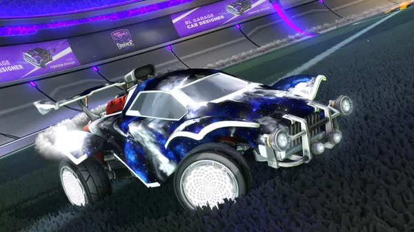 A Rocket League car design from Dygit12