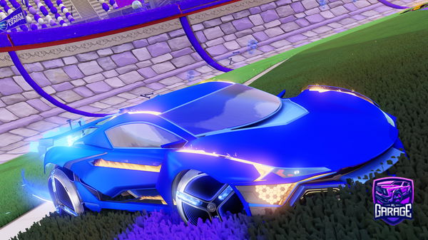 A Rocket League car design from Kylodrew11