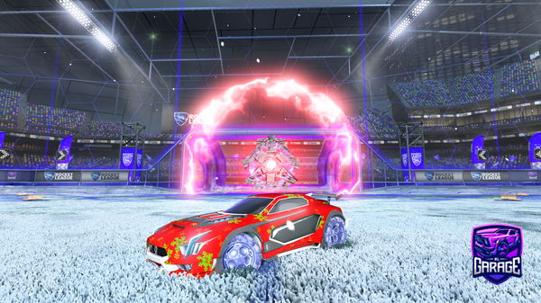 A Rocket League car design from Ghostly_Clutching