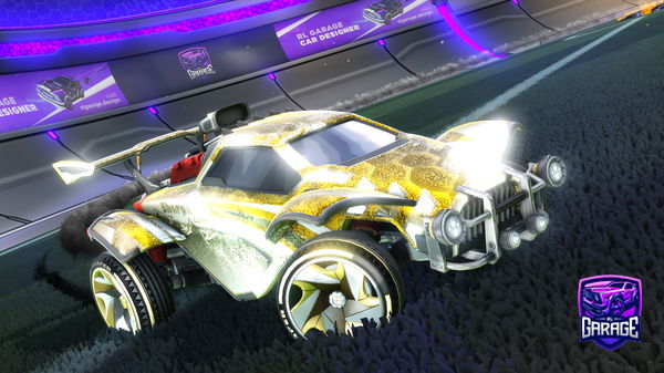 A Rocket League car design from FiftyState