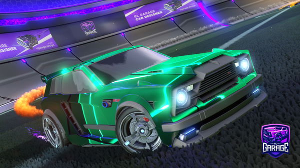 A Rocket League car design from Thetigeron13